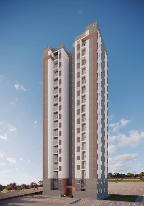 Torre residencial contemporânea